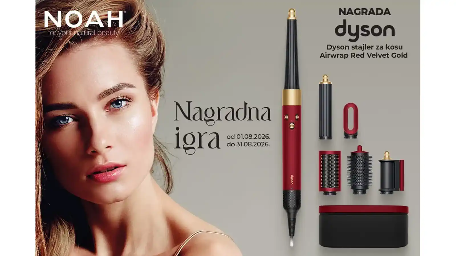 Noah nagradna igra u Cosmetics: Osvoji Dyson Airwrap stajler!