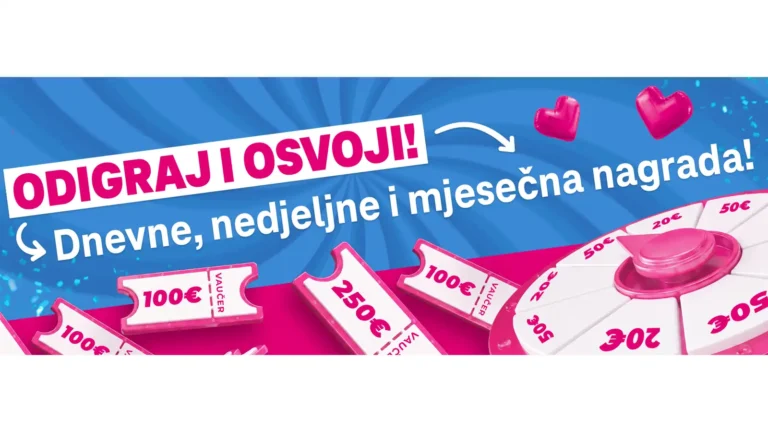 Nagradna igra u Telekom ME aplikaciji