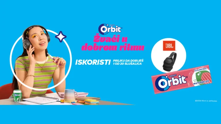 Orbit nagradna igra: Orbit Žvaći u dobrom ritmu